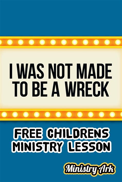 Pin On Free Childrens Ministry Lessons