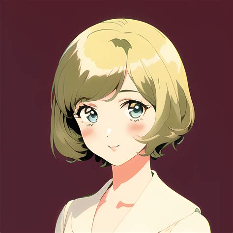 Anime Girls Novel Ai Anime Red Background Blonde Portrait Wallpaper