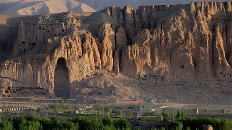 Bamiyan Valley Afghanistan Where Giant Buddha Statues Used To Stand
