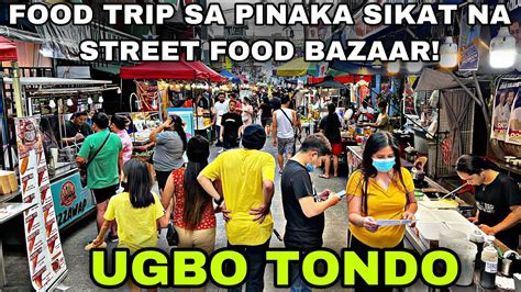 Filipino Street Food Ugbo Tondo Manila Street Food Ugbo Street Food Trip Youtube