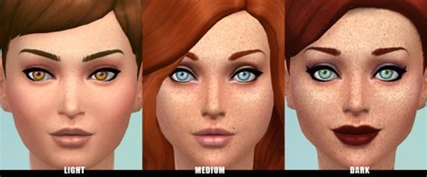 Face And Body Freckles By Nyakai At Mod The Sims Sims 4 Updates