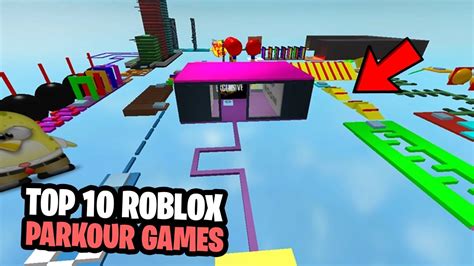 Top 10 Roblox Parkour Games Youtube