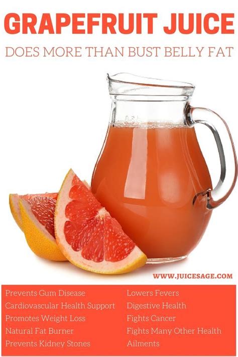 Grapefruit Juice Provides A Variety Of Positive Health Benefits