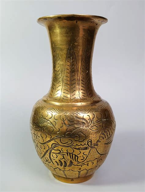 Ming Period Brass Vase Collectors Weekly
