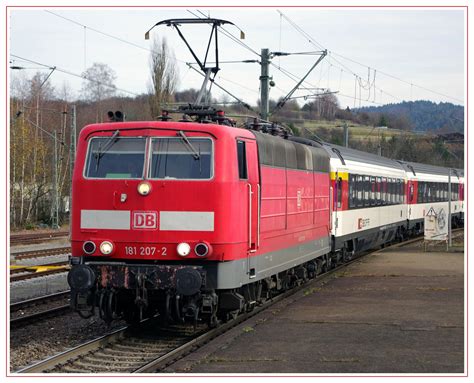 Br 181 Unterwegs Foto And Bild Dampf Diesel Und E Loks Eisenbahn