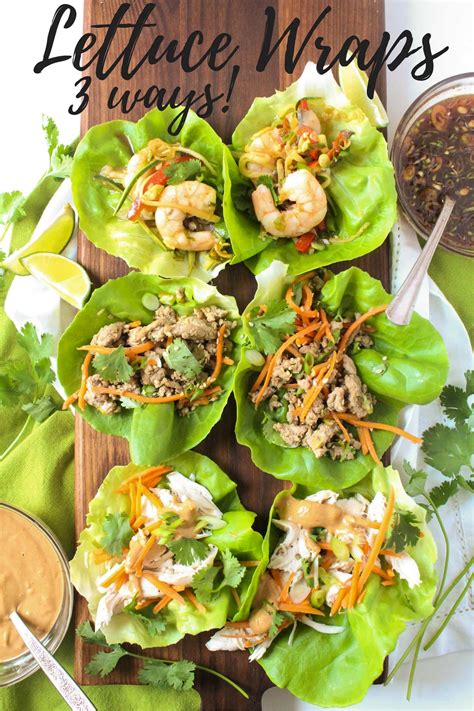 Healthy Lettuce Wrap Recipes Fannetastic Food