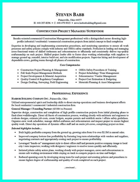 Recommended project manager resume keywords & skills based on most important skills found on successful project manager resumes and top skills look to the resume checklist below to see how vendor management, project planning, and construction management shares stack up against. Cool Construction Project Manager Resume to Get Applied