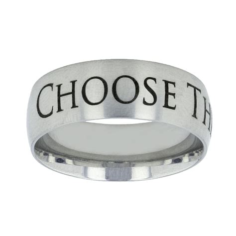 English Choose The Right Ring Pick Your Font Mens And Womens Rings