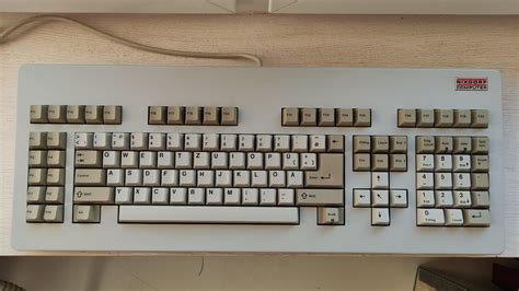 1989 Nixdorf Computers Vintage Keyboard Renovated Lubed Mx Blacks