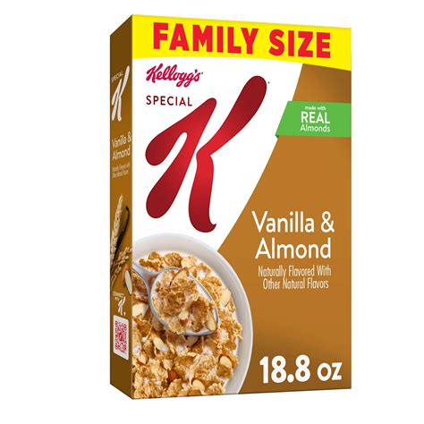Kellogg S Special K Vanilla And Almond Cold Breakfast Cereal 18 8 Oz