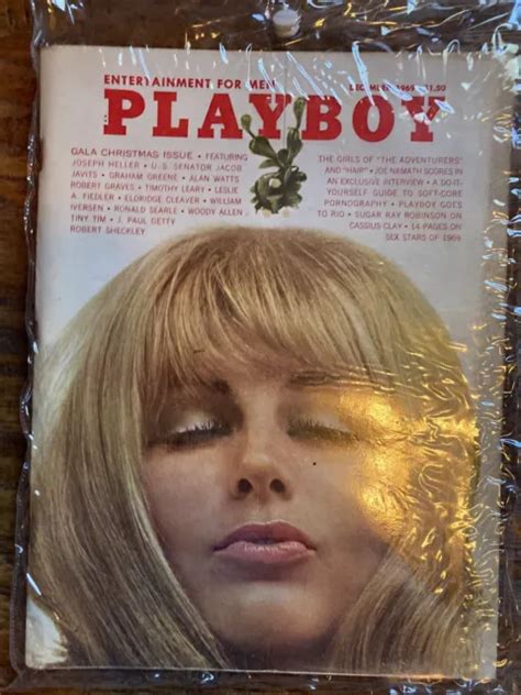 Playboy Magazine December Issue Vgc Centerfold Intact