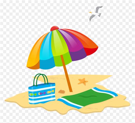 Clipart Beach Beach Image Summer Holiday Clipart Commercial Use