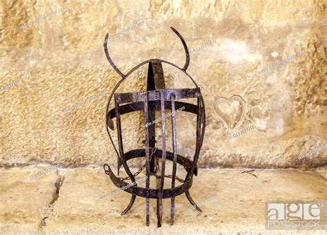 Detail Of Old Instruments Of Torture Of The Inquisition Pain And
