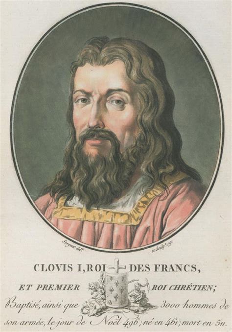 Clovis Ier Roi Des Francs Fables De La Fontaine Histoire Médiévale