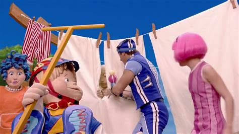 Every Episode Of Lazytown But Only When They Say That Was A Close One Youtube