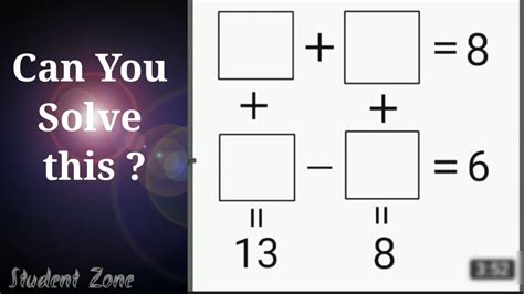 Mathematics Iq Test Math Puzzle Can You Solve This You Have
