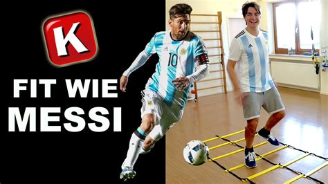 Das Fitness Training Von Lionel Messi Youtube
