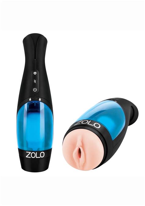 Zolo Thrustbuster Male Masturbator Stroker Textured Vibrating Rechargeable Bondage Fetish Store
