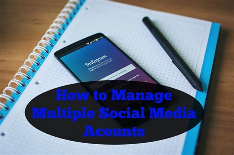 How To Manage Multiple Social Media Accounts Heather Lopez Ceo