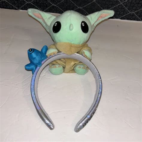 Disney Star Wars Mandalorian Child Grogu Baby Yoda Mouse Ears Headband
