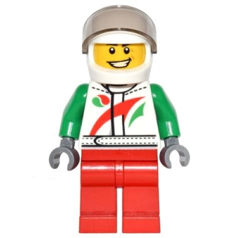Lego Minifigure Game014 Octan Jacket With Red And Green Stripe Red