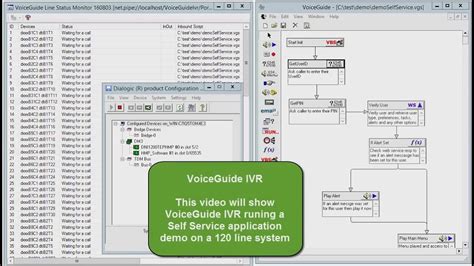 Voiceguide Ivr Software Self Service Demo 120 Channel Youtube