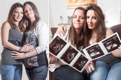 Lesbian Model And Her Wife Are Pregnant By Same Man At The Same Time