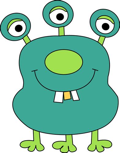 Monster Clip Art Using Shapes Free Clipart Images Wikiclipart
