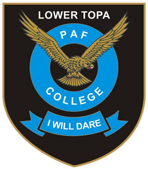 Pakistan Air Force College Lower Topa Coat Of Arms Crest Of