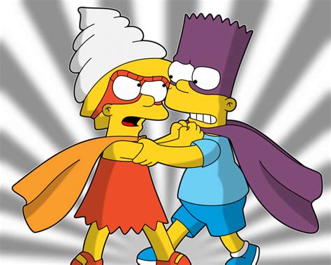 Bart And Lisa Fighting The Simpsons Bart And Lisa Simpson The Simpsons Show