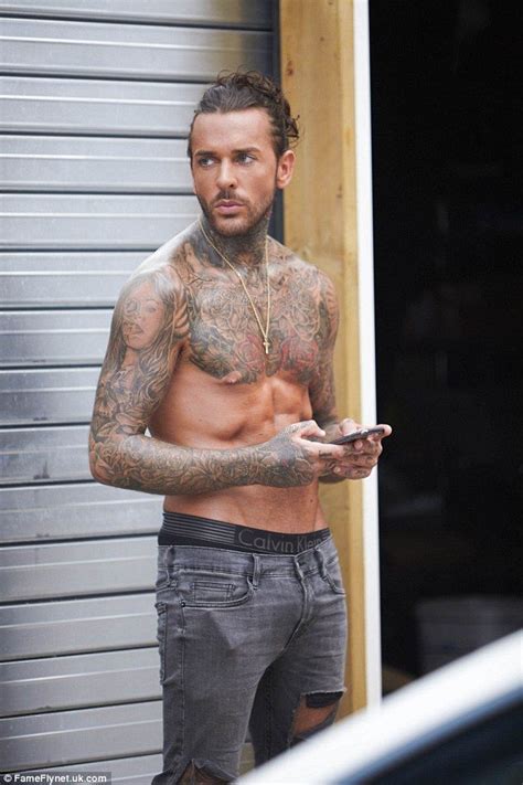 Pete Wicks Is Oiled Up And Preened As He Strips Off For Calendar Shoot