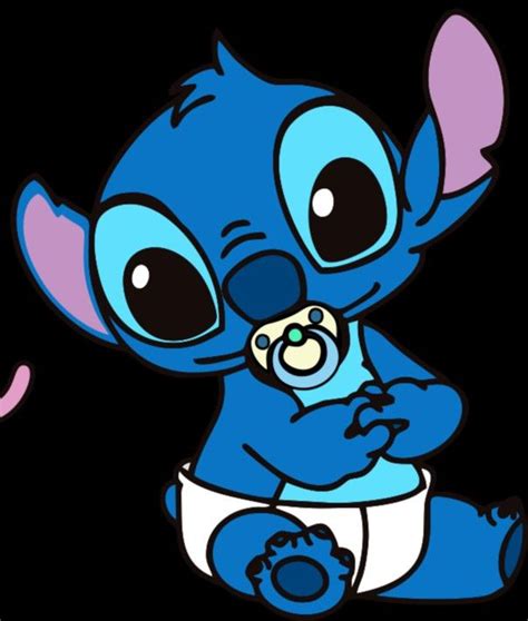 Baby Stitch Personajes De Dibujos Animados Bonitos Dibujos Bonitos