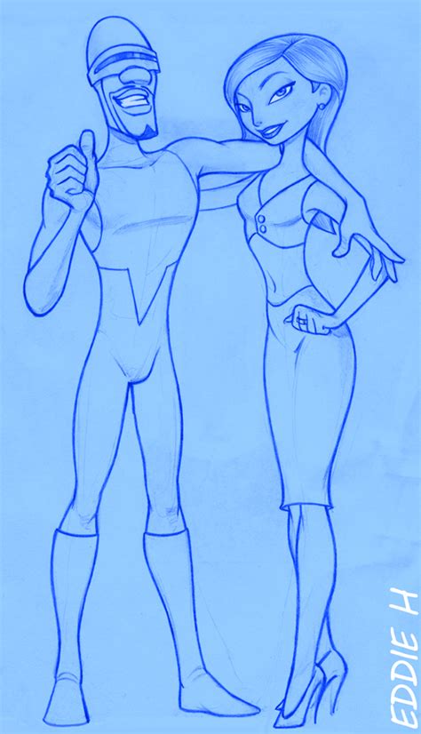 Frozone And Mirage By Eddieholly On Deviantart