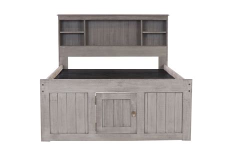 Discovery World Furniture Charcoal Full Captain Beds Kids Furniture