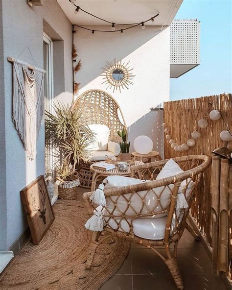 11 Boho Balcony Ideas That Are Staycation Goals Apartment Balcony
