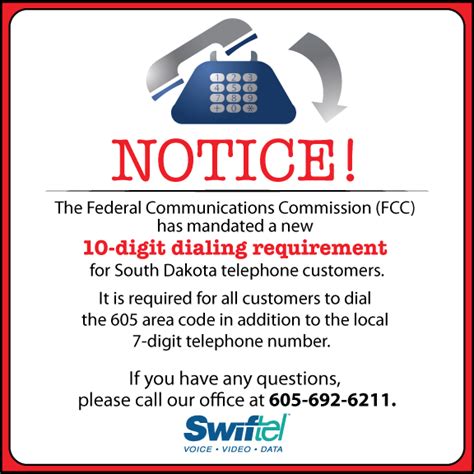 Transition To 10 Digit Dialing