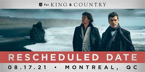 for King & Country Canadian Tour | Montreal - Unite Productions Inc.