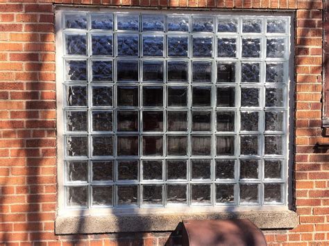 glass block pro glass block installation multipatterned window installation in rochester pa