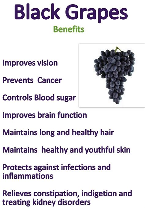 Fruit Grapes Benefits Health Benefits