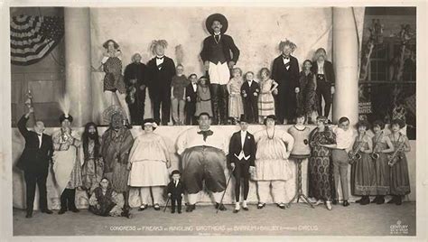 1924 Ringling Brothers Photo Congress Of Freaks Boing Boing