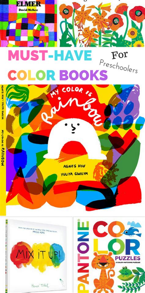 Top 5 Must Have Color Books For Preschoolers
