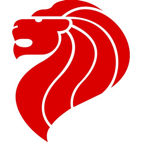 Singapore Lion Logo Vector Logo Of Singapore Lion Brand Free Download