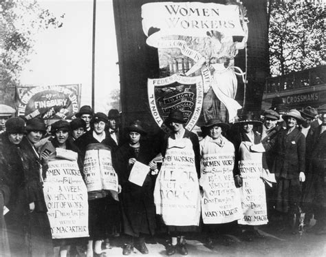 The Inter War Years 1918 1939 Striking Women