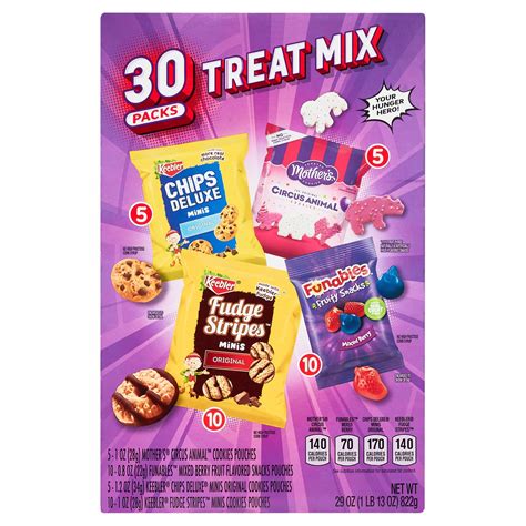 Keebler Sweet Treat Variety Mix With Keebler Cookies And Funables Fruit