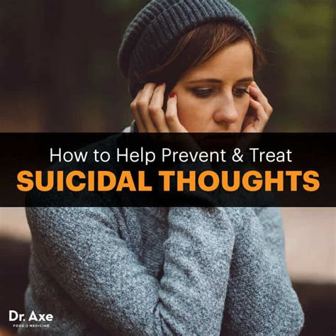 How To Help Prevent Treat Suicidal Thoughts Dr Axe