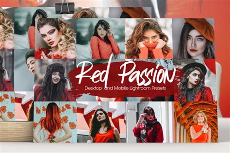 Red Passion Lightroom Presets By Design Addict Thehungryjpeg Com