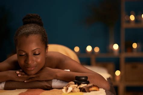 Happy Woman Waiting For Massage Juvenex Spa Luxury 247 Spa In The Heart Of New York City Nyc