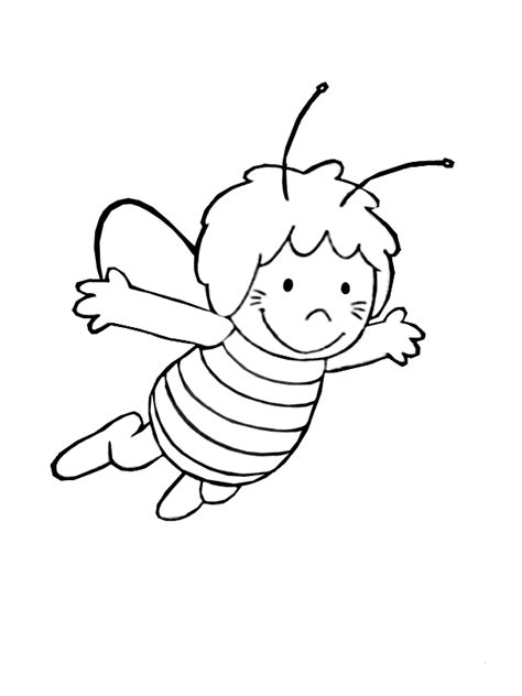 Pszczólka Maja - kolorowanki - Kolorowanki, Czas Dzieci