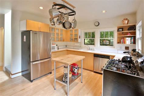 stainless steel pots   modern kitchen