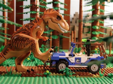 This Lego Jurassic World Short Has A Better Twist Than Any Of The Movies Lego Jurassic World